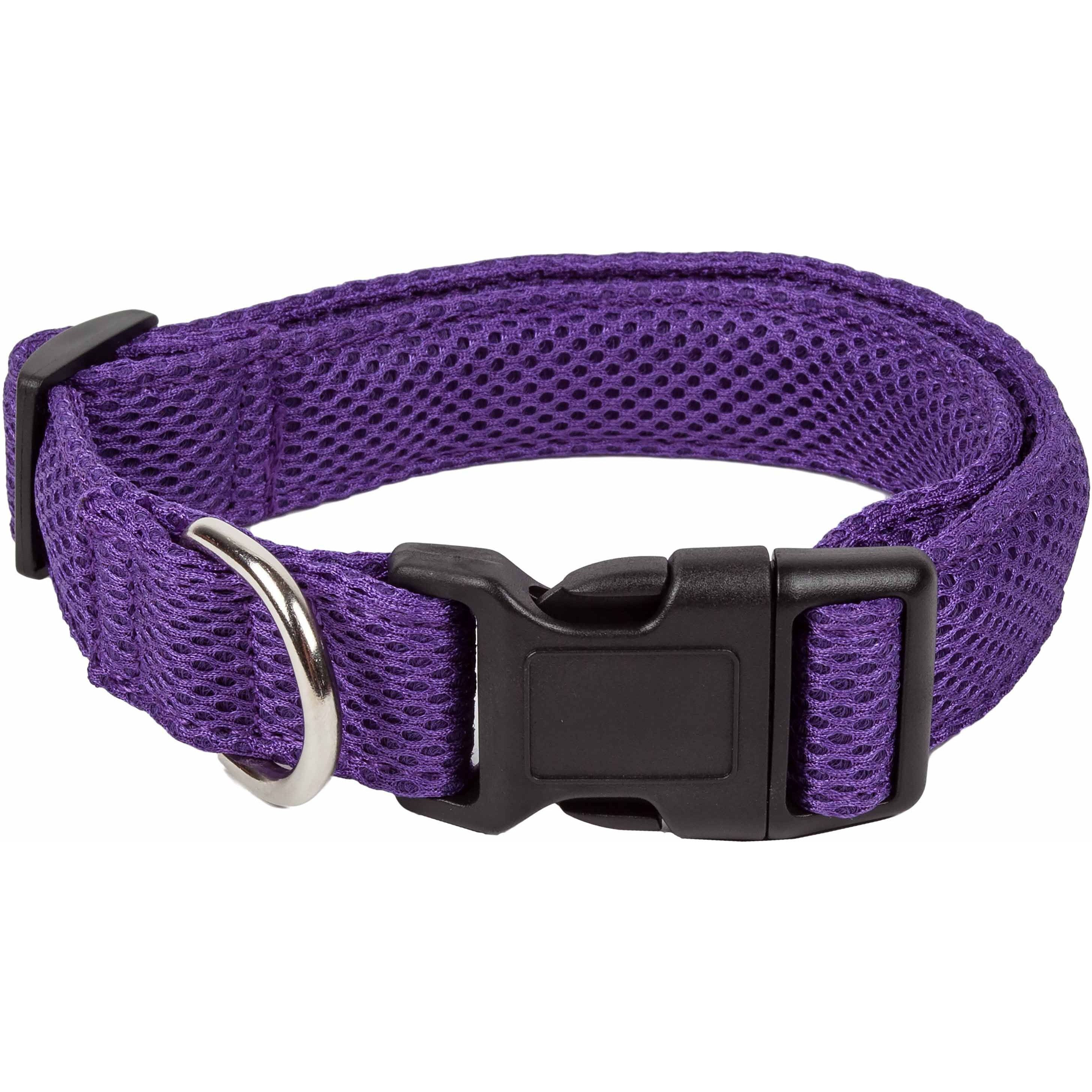 Pet Life 'Aero Mesh' 360 Degree Dual Sided Comfortable And Breathable Adjustable Mesh Dog Collar(D0102H70HZ7.)