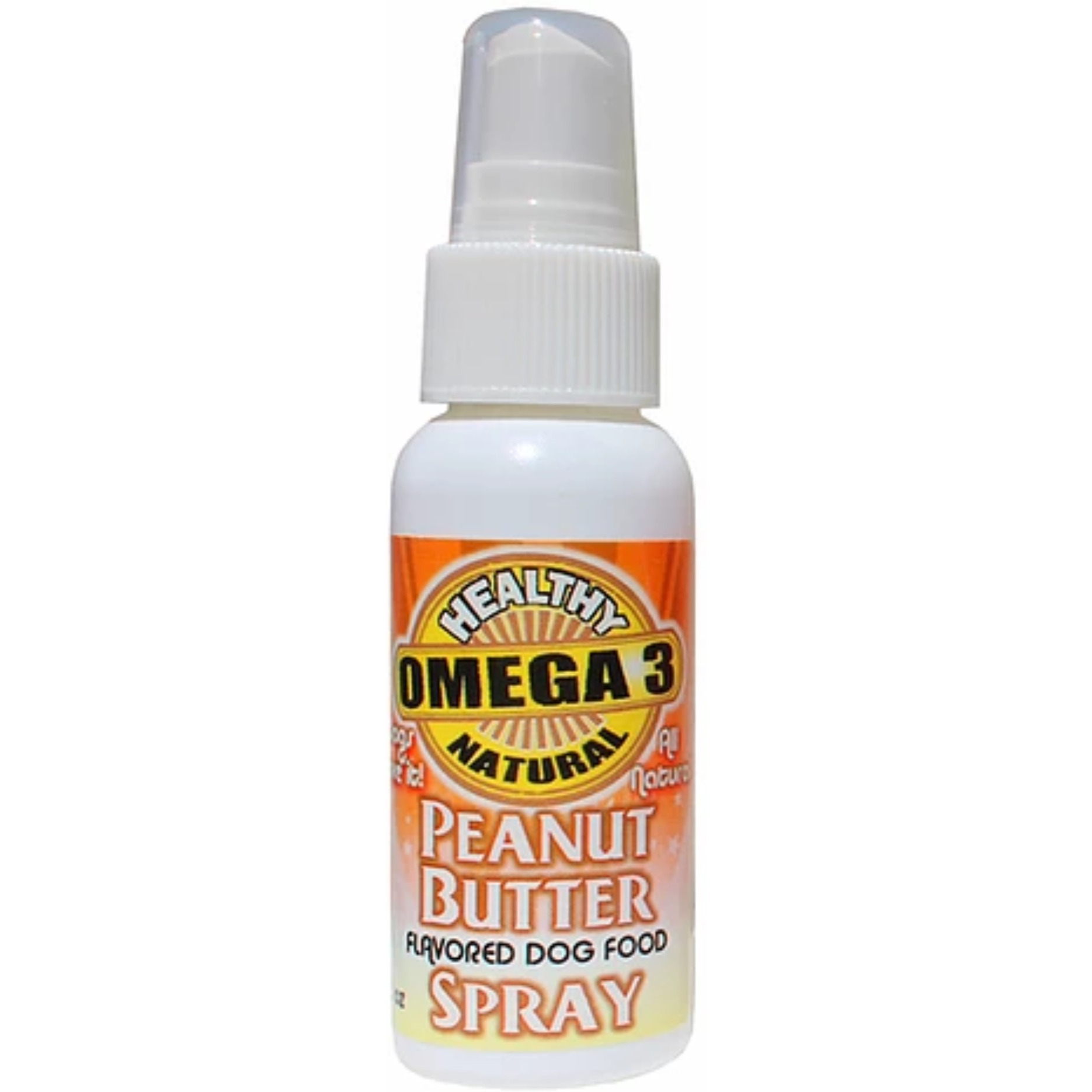 Peanut Butter Flavored Omega 3 Spray - Great For Picky Eaters 2 Oz