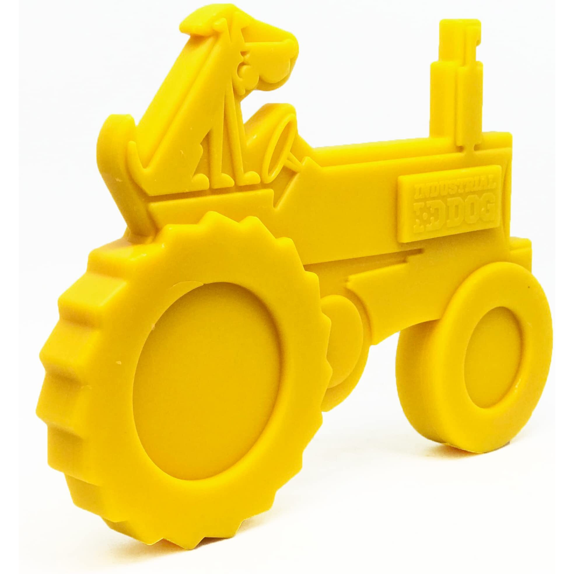 ID Tractor  Ultra Durable Nylon Dog Chew Toy for Aggressive Chewers