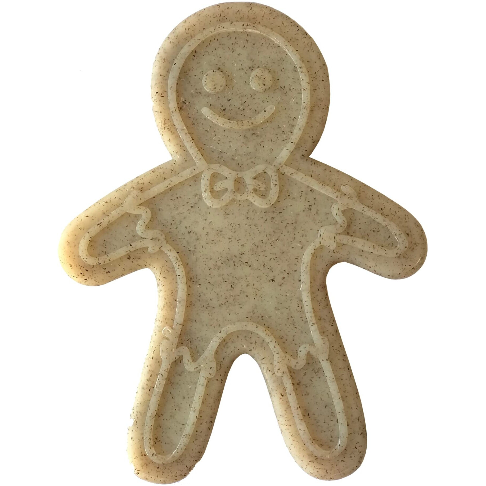SP Gingerbread Man Ultra Durable Nylon Dog Chew Toy for Aggressive Chewers