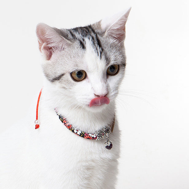 Touchcat  Lucky Charms Designer Cable Necklace Cat Collar(D0102HAXS7G.)