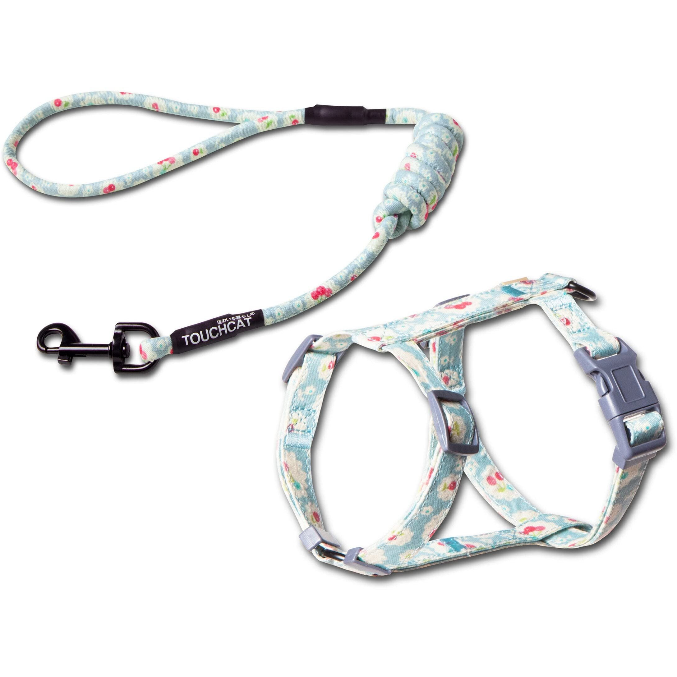 Touchcat  'Radi-Claw' Durable Cable Cat Harness and Leash Combo(D0102HAXAN7.)