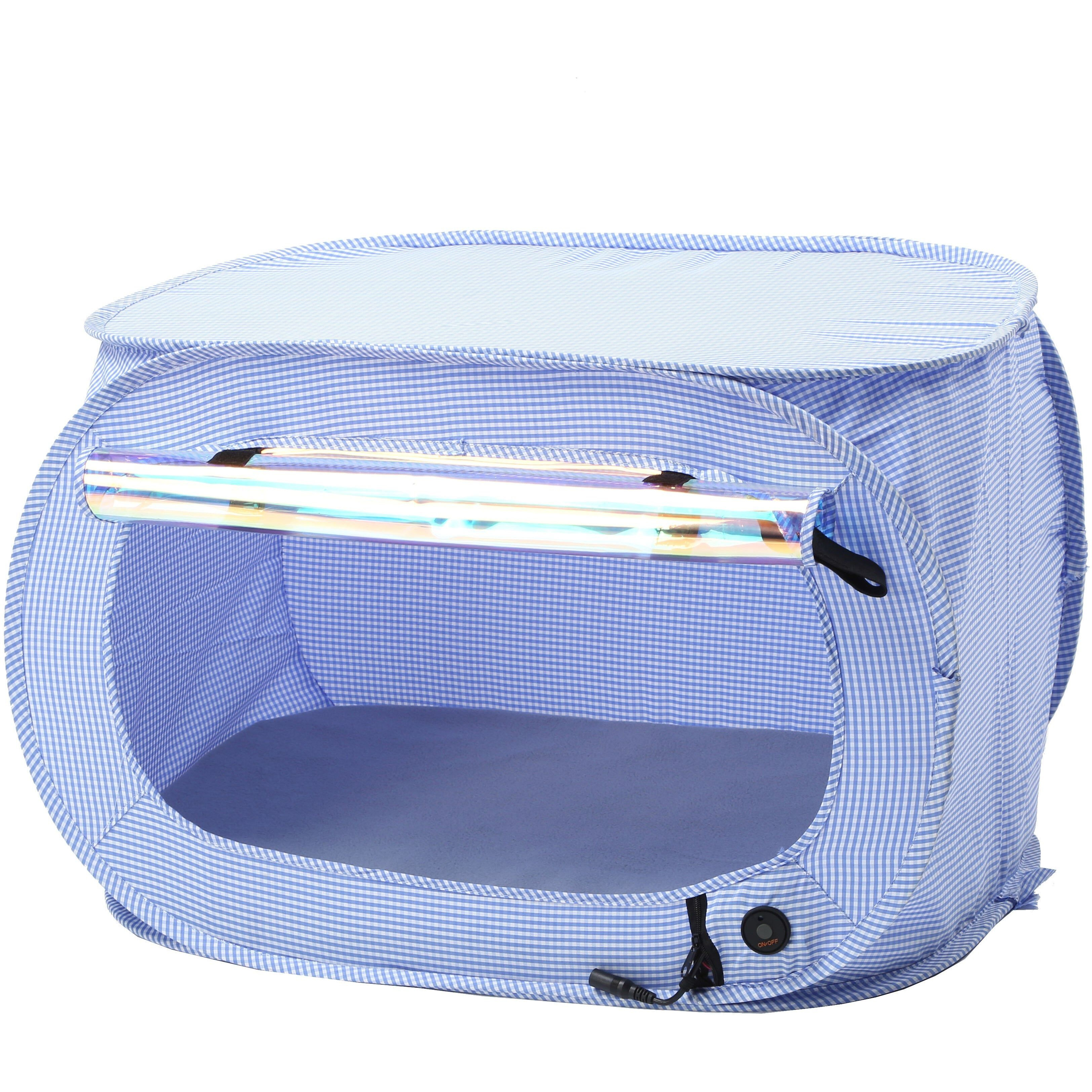 Pet Life  &quotEnterlude" Electronic Heating Lightweight and Collapsible Pet Tent(D0102HAXA2G.)