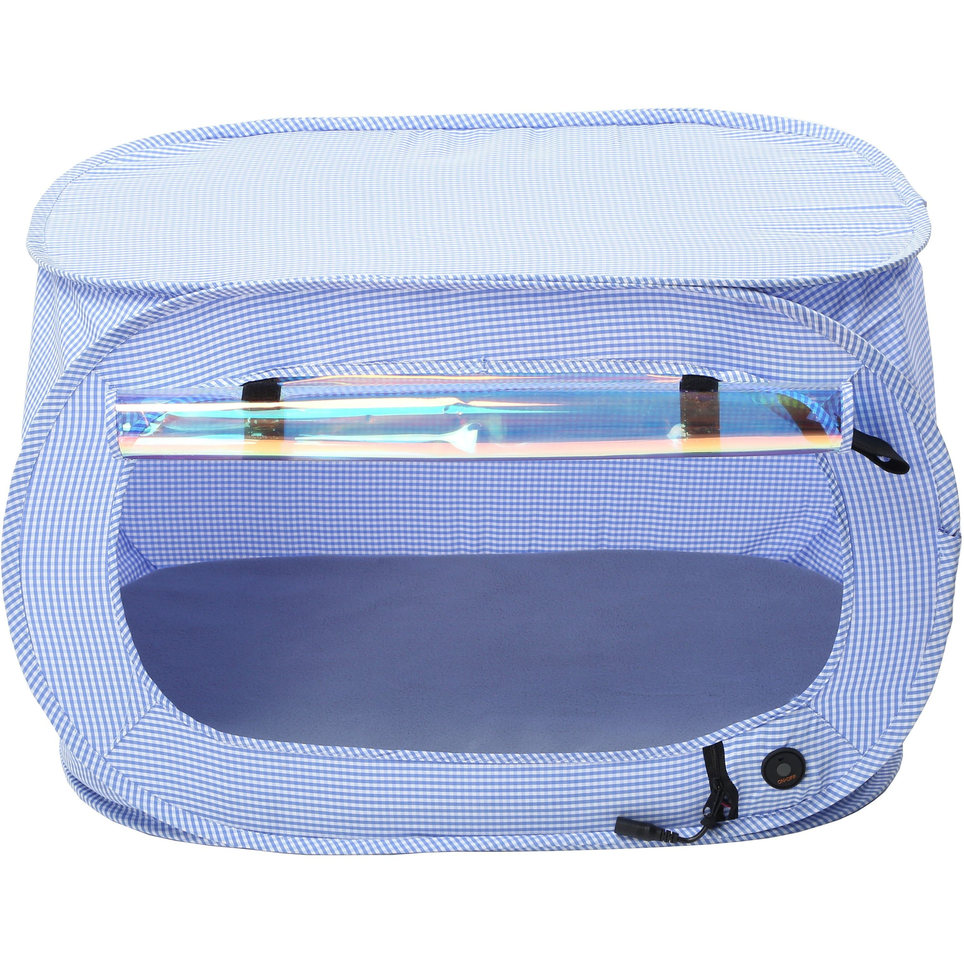 Pet Life  &quotEnterlude" Electronic Heating Lightweight and Collapsible Pet Tent(D0102HAXA2G.)