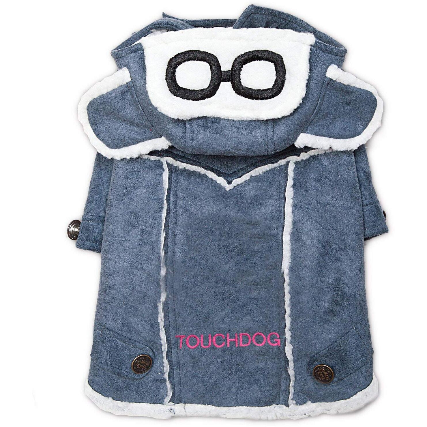 Touchdog  'Tuskegee' Aero-Vintage Designer Dog Coat(D0102HAXECV.)