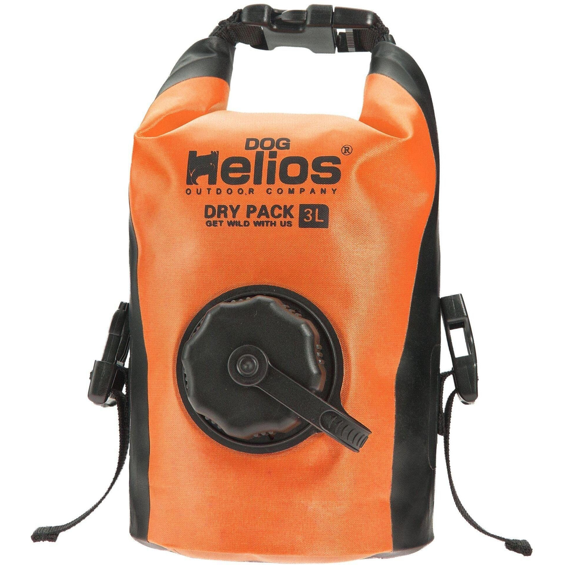 Dog Helios  'Grazer' Waterproof Outdoor Travel Dry Food Dispenser Bag - Orange(D0102HAX2YW.)