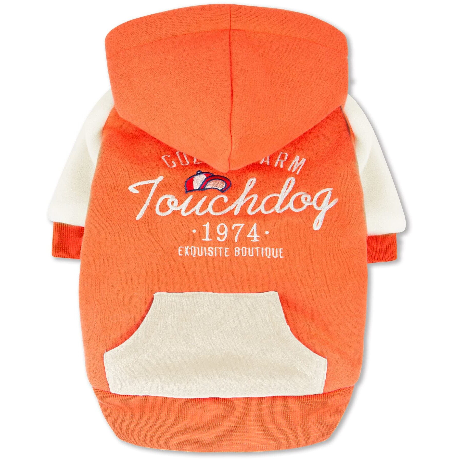 Touchdog  'Heritage' Soft-Cotton Fashion Dog Hoodie(D0102HAXE8W.)