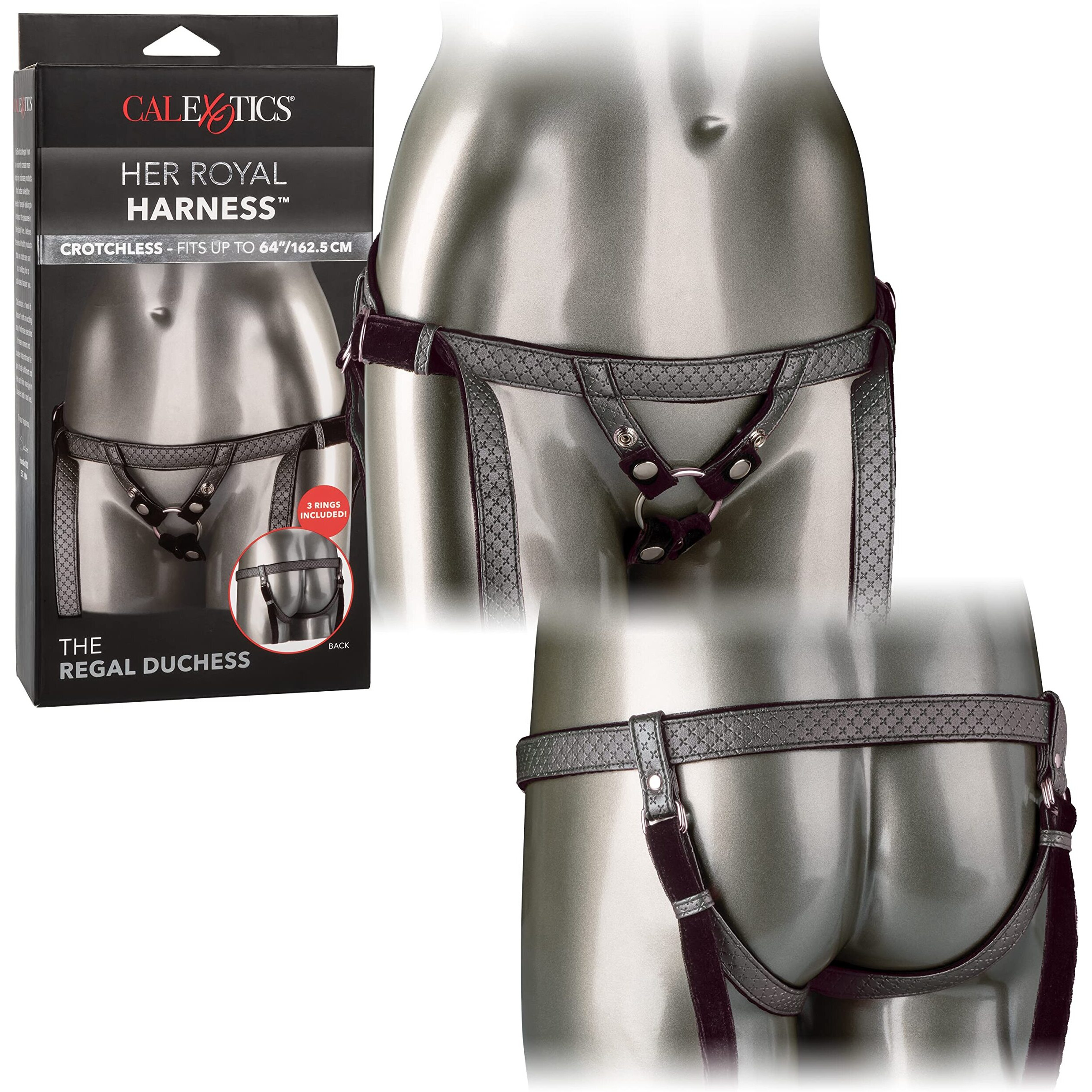 HER ROYAL HARNESS THE REGAL DUCHESS PEWTER