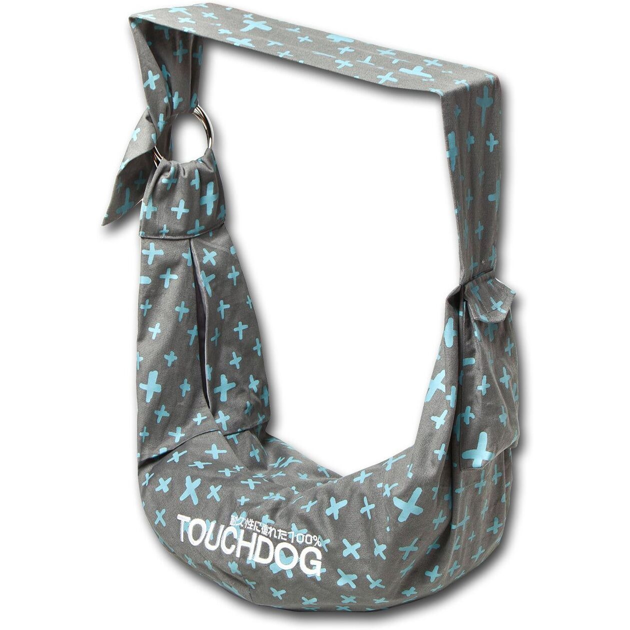 Touchdog  'Paw-Ease' Over-The-Shoulder Travel Sling Pet Carrier(D0102HAXA7W.)