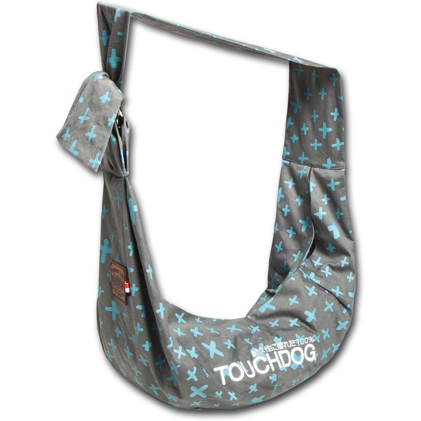 Touchdog  'Paw-Ease' Over-The-Shoulder Travel Sling Pet Carrier(D0102HAXA7W.)