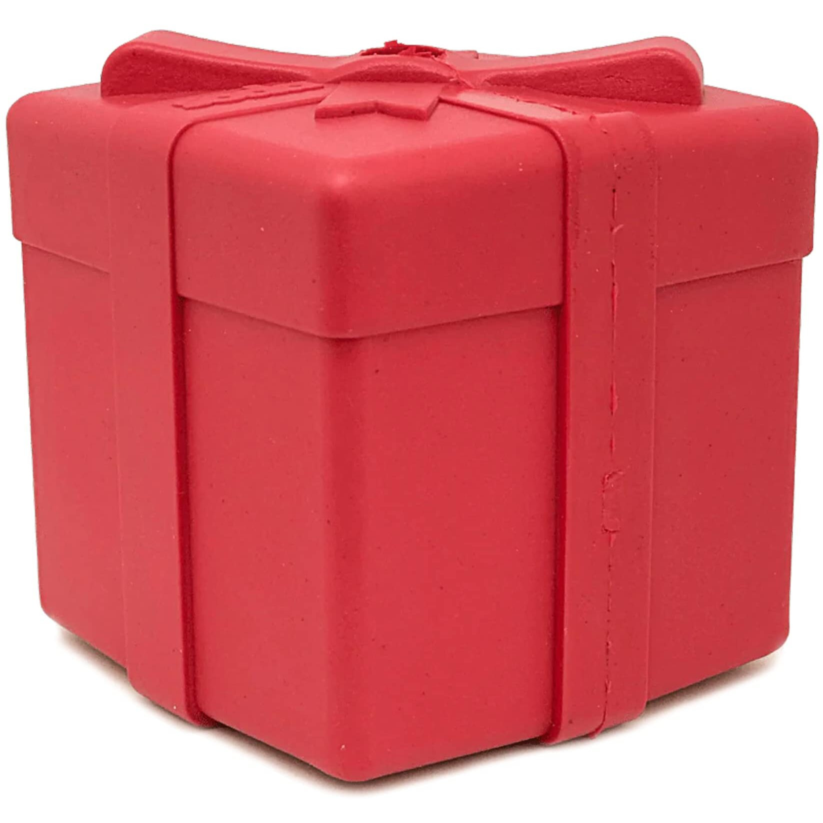 SP Gift Box Durable Rubber Chew Toy & Treat Dispenser