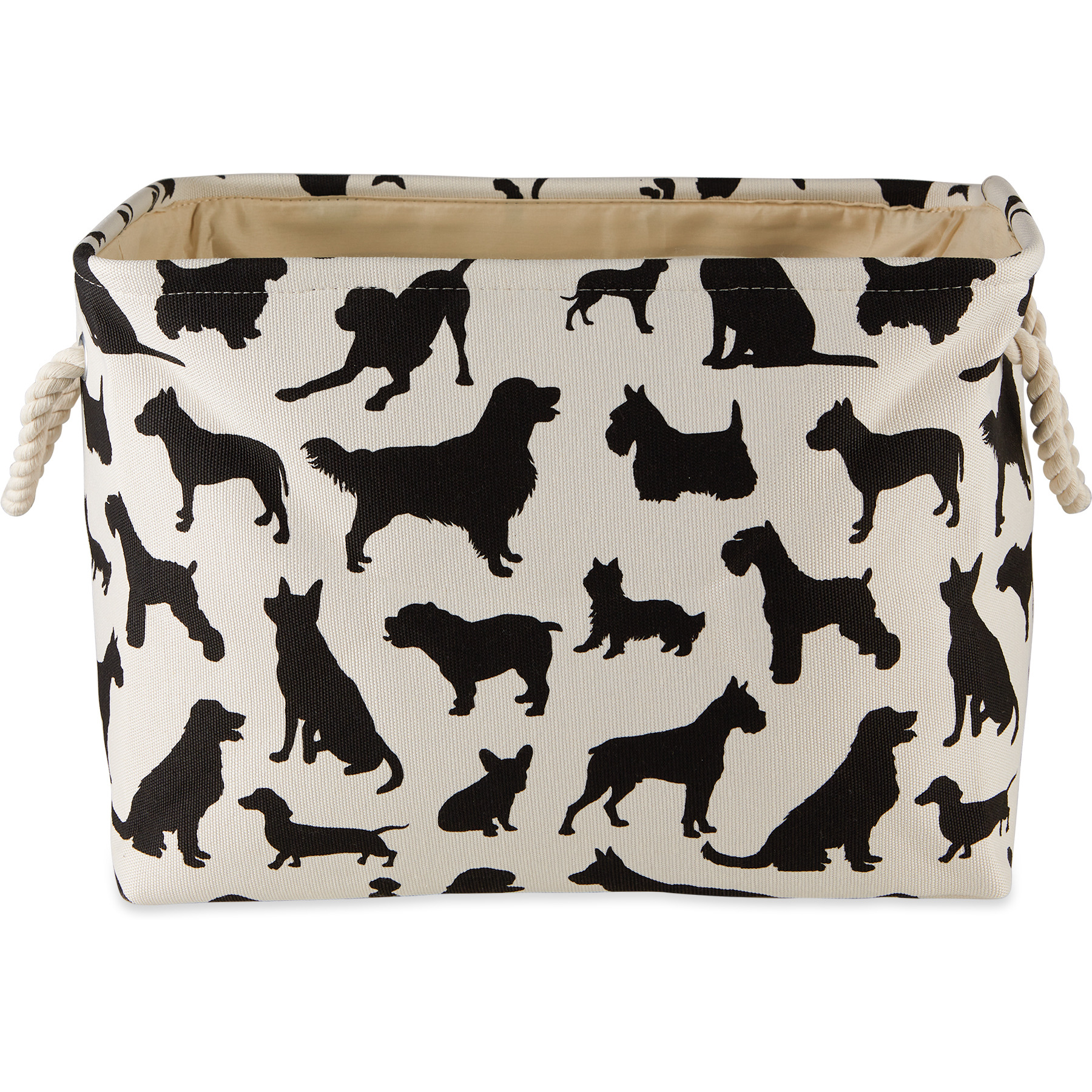 DII Polyester Pet Bin Dog Show Rectangle Medium