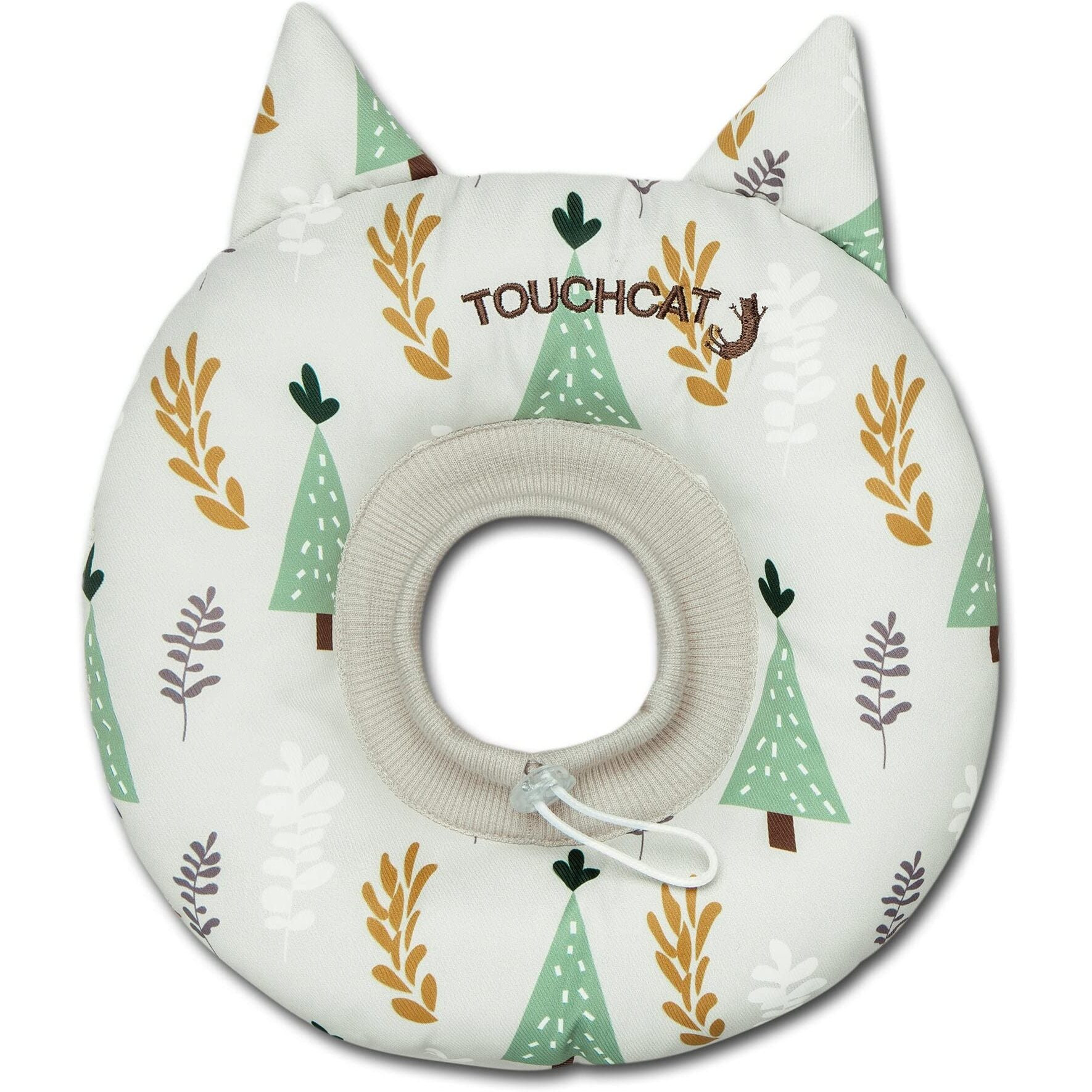 Touchcat  'Ringlet' Licking and Scratching Adjustable Pillow Cat Neck Protector(D0102HAXP3Y.)