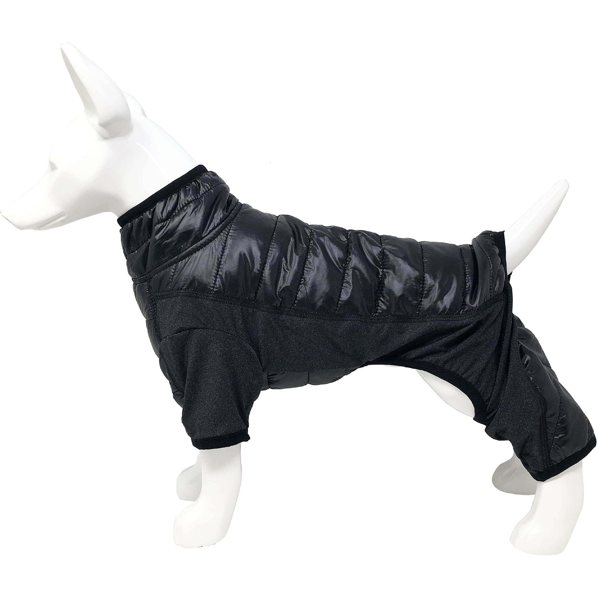 Pet Life  'Aura-Vent' Lightweight 4-Season Stretch and Quick-Dry Full Body Dog Jacket(D0102HAXRHG.)
