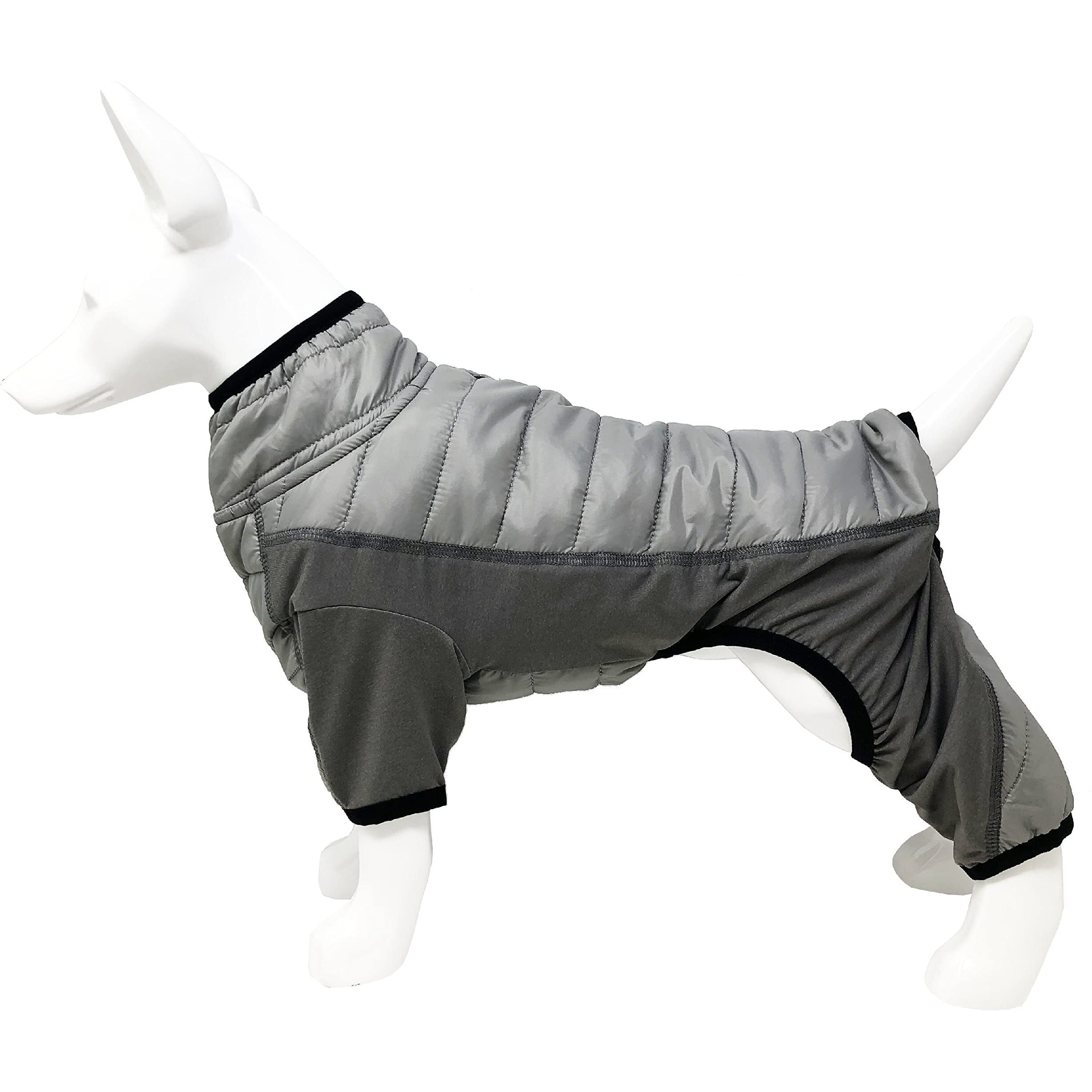 Pet Life  'Aura-Vent' Lightweight 4-Season Stretch and Quick-Dry Full Body Dog Jacket(D0102HAXR5V.)