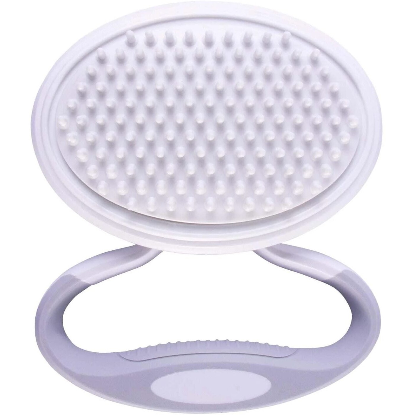 Pet Life  'Gyrater' Swivel Travel Silicone Massage Grooming Cat Brush(D0102HAX2ZY.)