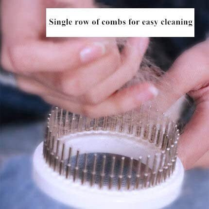 Pet Life  'WAGNIFY' 360 Degree and Multi-Directional Modern Grooming Pet Rake Comb(D0102HAX27V.)