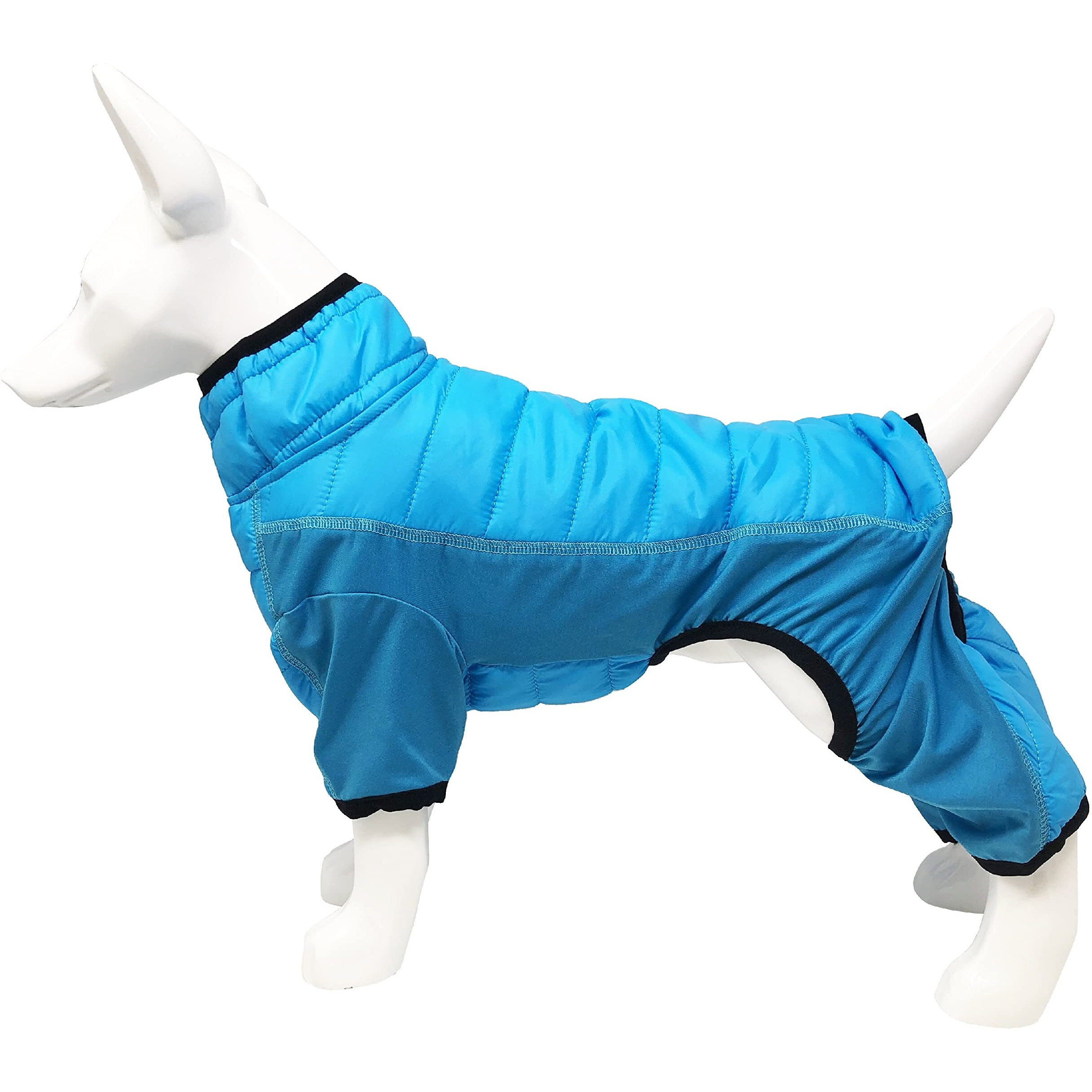 Pet Life  'Aura-Vent' Lightweight 4-Season Stretch and Quick-Dry Full Body Dog Jacket(D0102HAXRXW.)