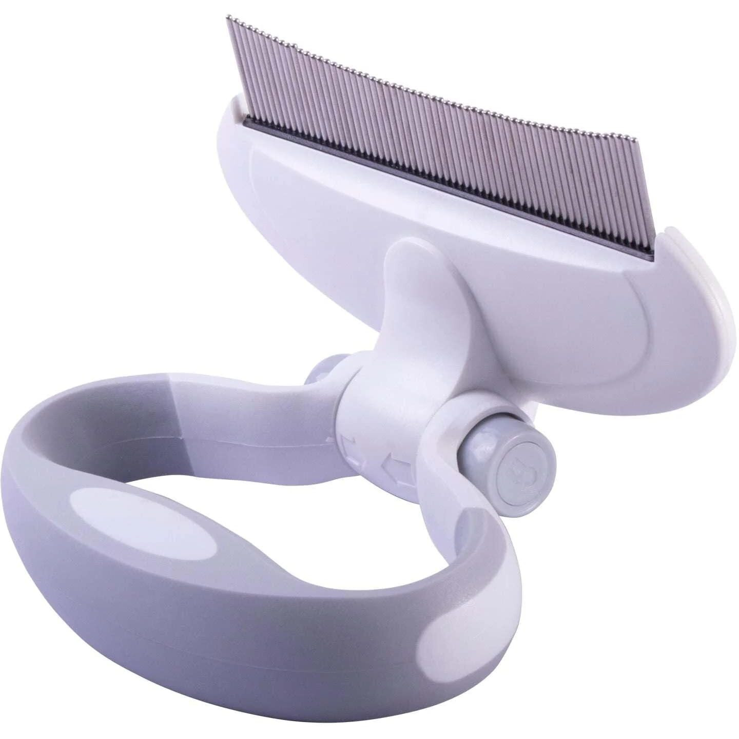 Pet Life  'Gyrater' Travel Swivel Curved Pet Grooming Pin Comb(D0102HAX2MW.)