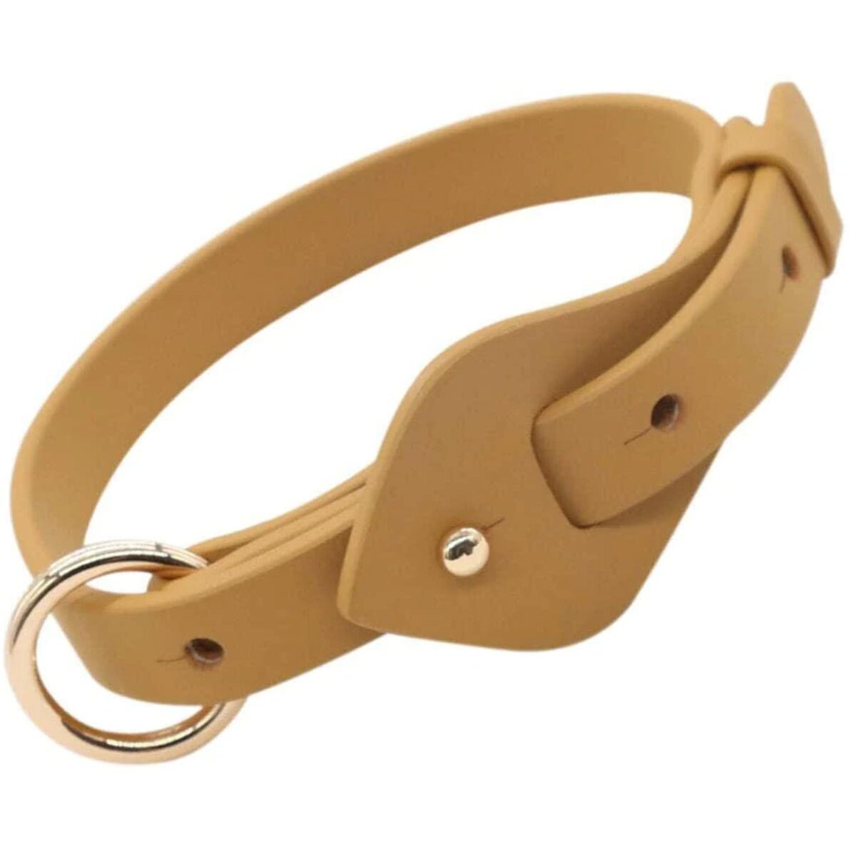 Pet Life  'Ever-Craft' Boutique Series Adjustable Designer Leather Dog Collar(D0102HAXAUV.)