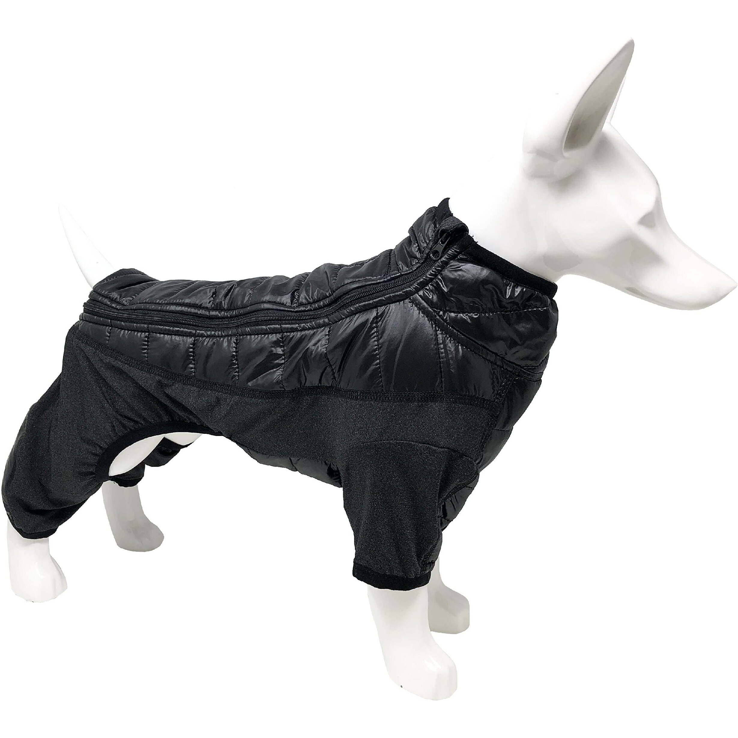 Pet Life  'Aura-Vent' Lightweight 4-Season Stretch and Quick-Dry Full Body Dog Jacket(D0102HAXRHY.)