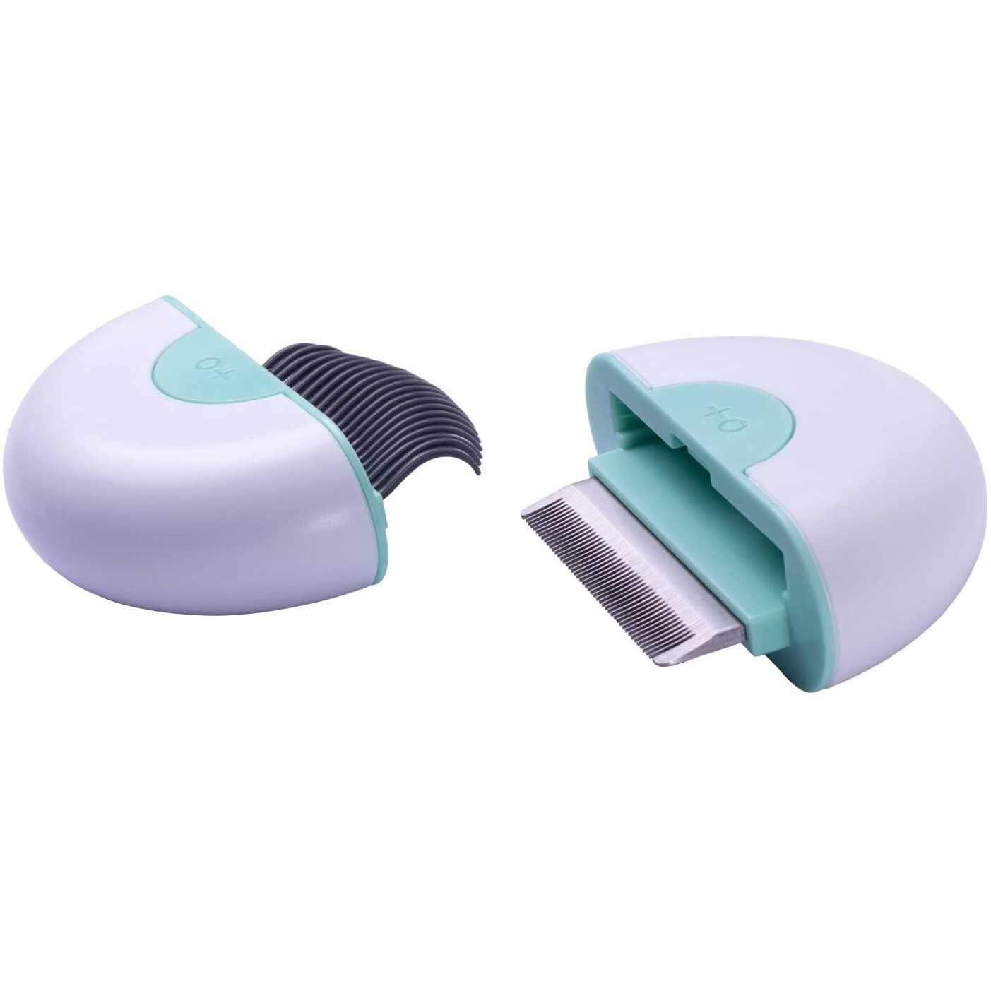 Pet Life  'LYNX' 2-in-1 Travel Connecting Grooming Pet Comb and Deshedder(D0102HAX27A.)