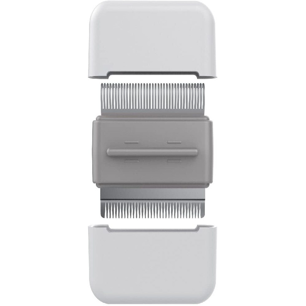 Pet Life  'Zipocket' 2-in-1 Underake and Stainless Steel Travel Grooming Pet Comb(D0102HAX2EG.)