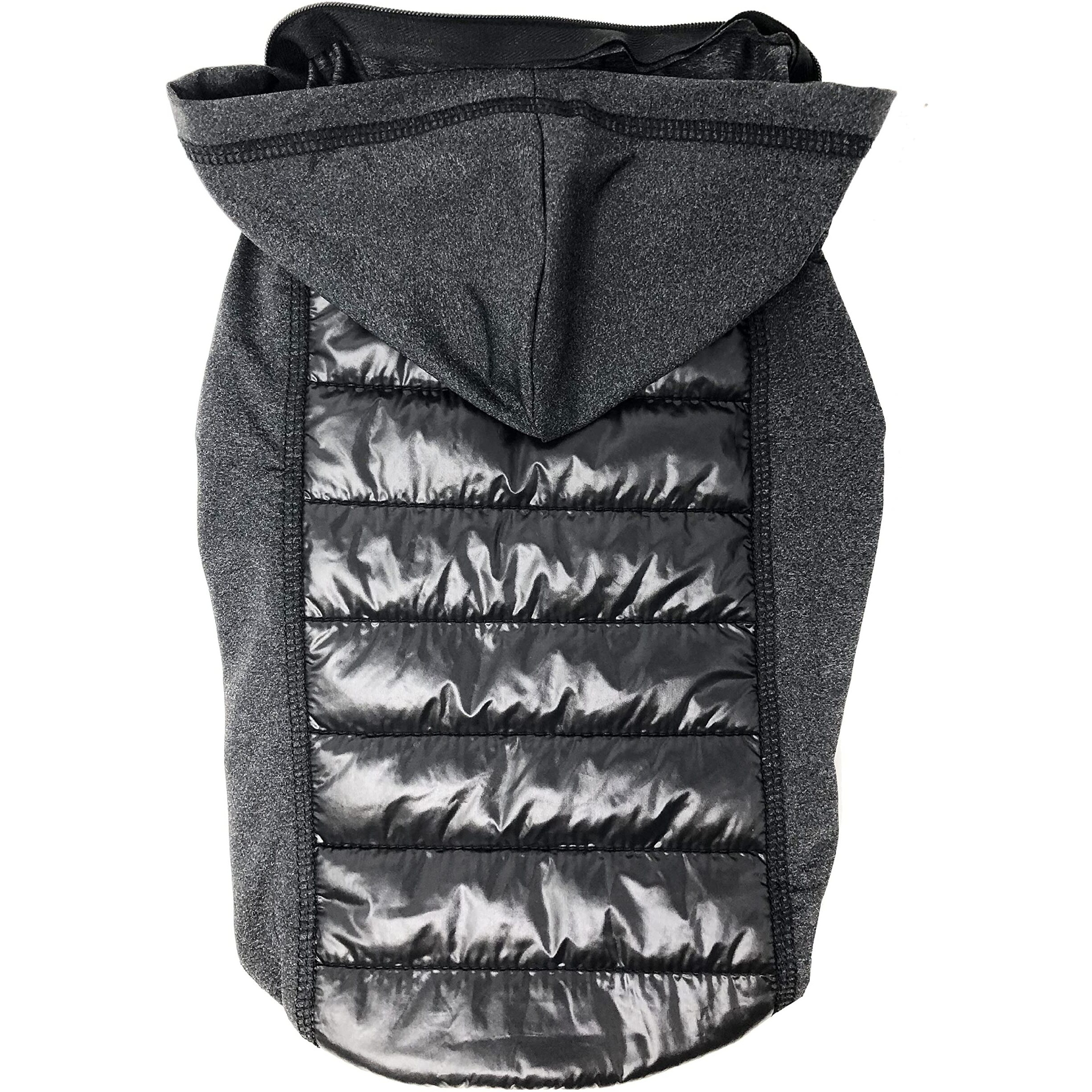 Pet Life  'Apex' Lightweight Hybrid 4-Season Stretch and Quick-Dry Dog Coat w/ Pop out Hood(D0102HAXRS7.)