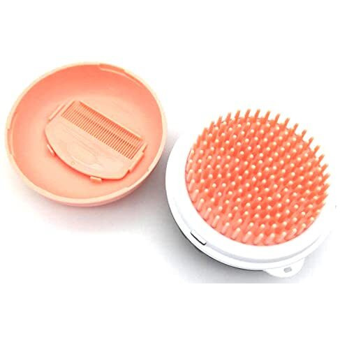 Pet Life  'Bravel' 3-in-1 Travel Pocketed Dual Grooming Brush and Pet Comb(D0102HAX2V7.)