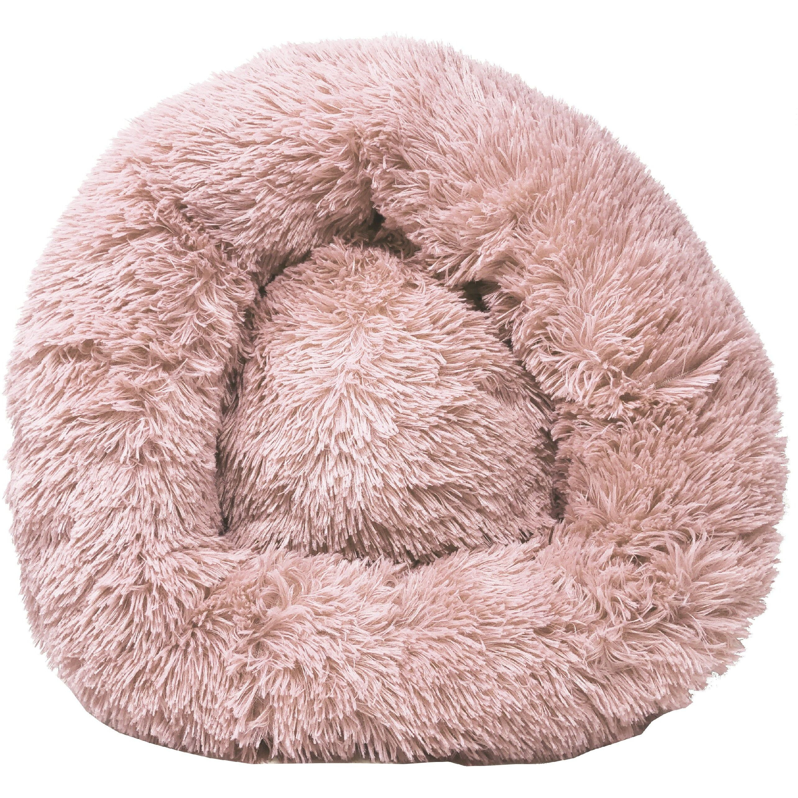 Pet Life  'Nestler' High-Grade Plush and Soft Rounded Dog Bed(D0102HAX9CW.)