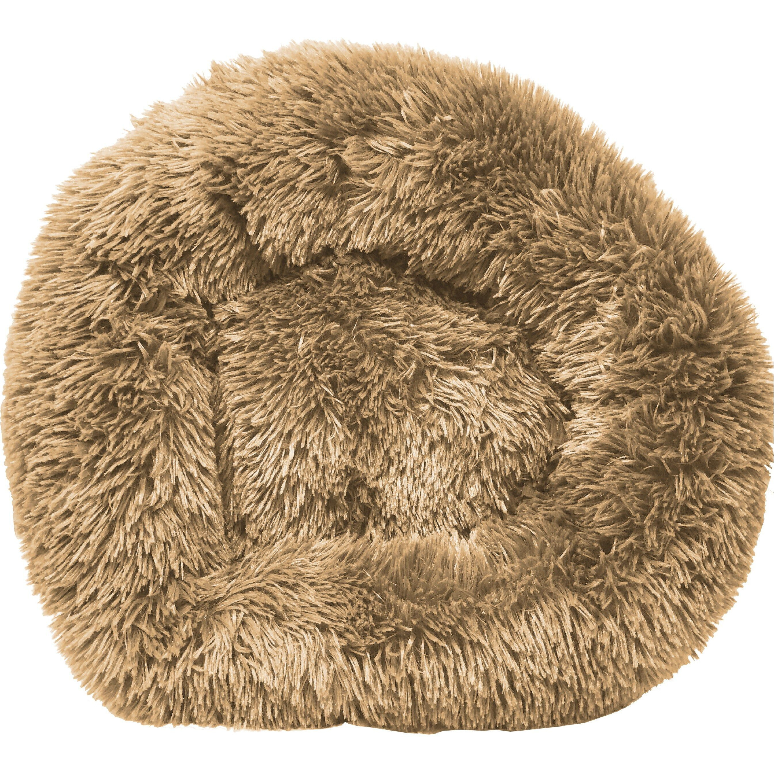 Pet Life  'Nestler' High-Grade Plush and Soft Rounded Dog Bed(D0102HAX91W.)