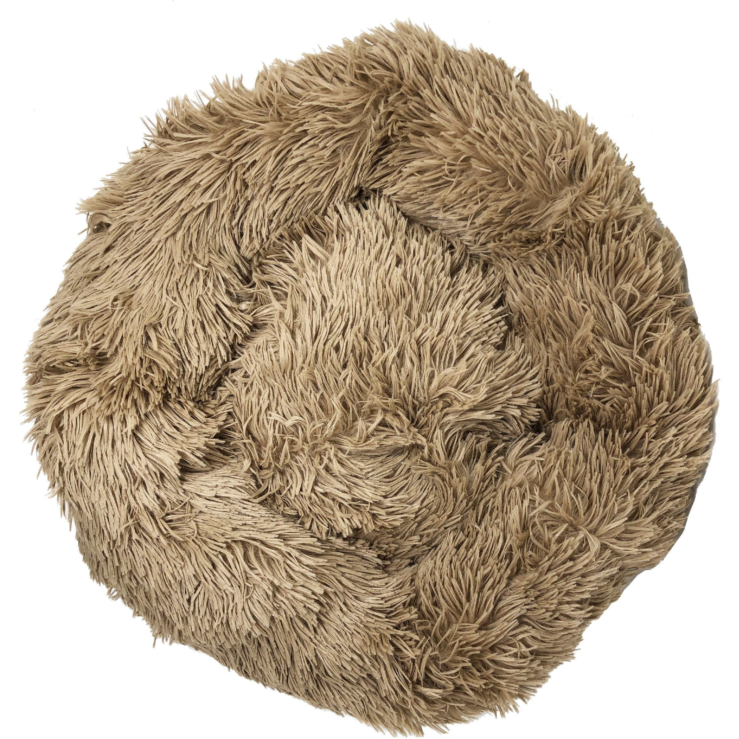 Pet Life  'Nestler' High-Grade Plush and Soft Rounded Dog Bed(D0102HAX91W.)