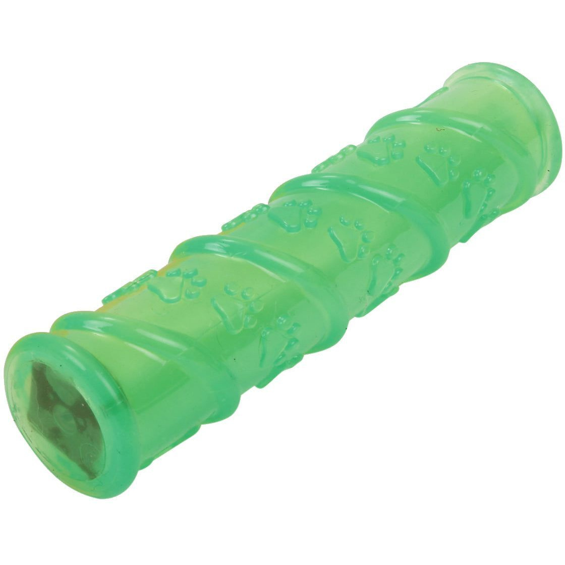 Pet Life  'Glow-Stick' TPR and LED Lighting Squeak and Chew Dog Toy(D0102HAXIJ7.)