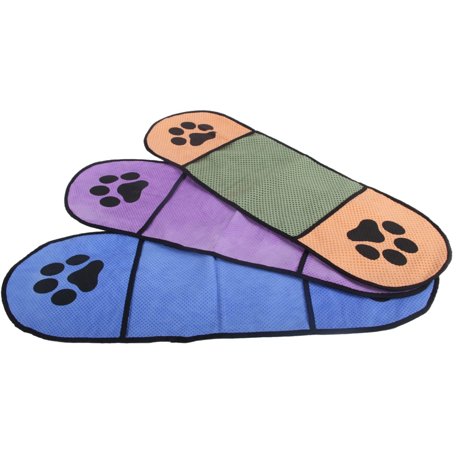 Pet Life  'Dry-Aid' Hand Inserted Bathing and Grooming Quick-Drying Microfiber Pet Towel(D0102HAX20G.)