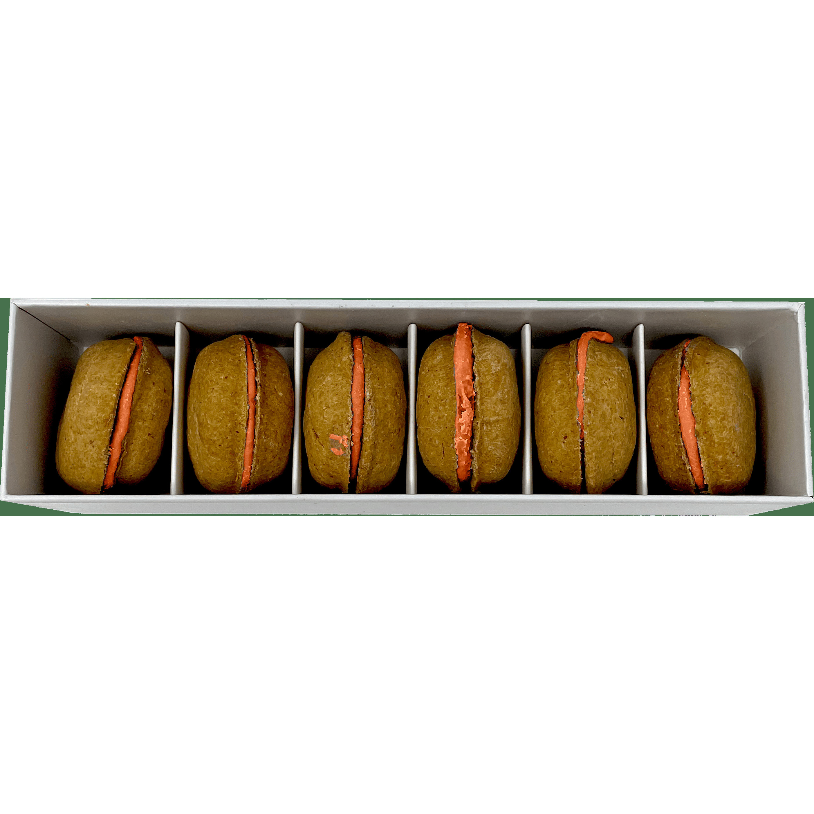 Dog Macarons - count of 6 (Dog Treats  Dog gifts)(D0102HIRLFW)