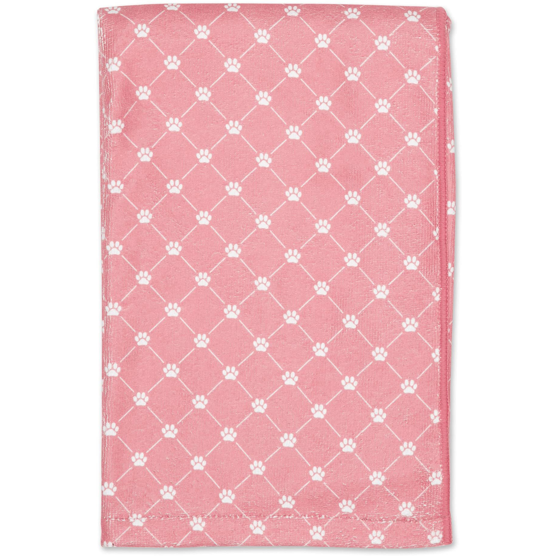 DII Rose Printed Trellis Paw Pet Towel