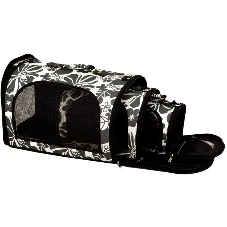&quotTHE EXCURSION" 17.5" x 11" x 11" Pet Carrier BLACK