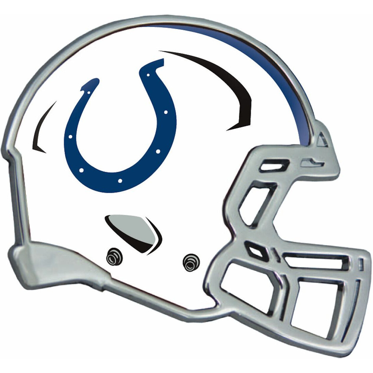 Indianapolis Colts Auto Emblem - Helmet