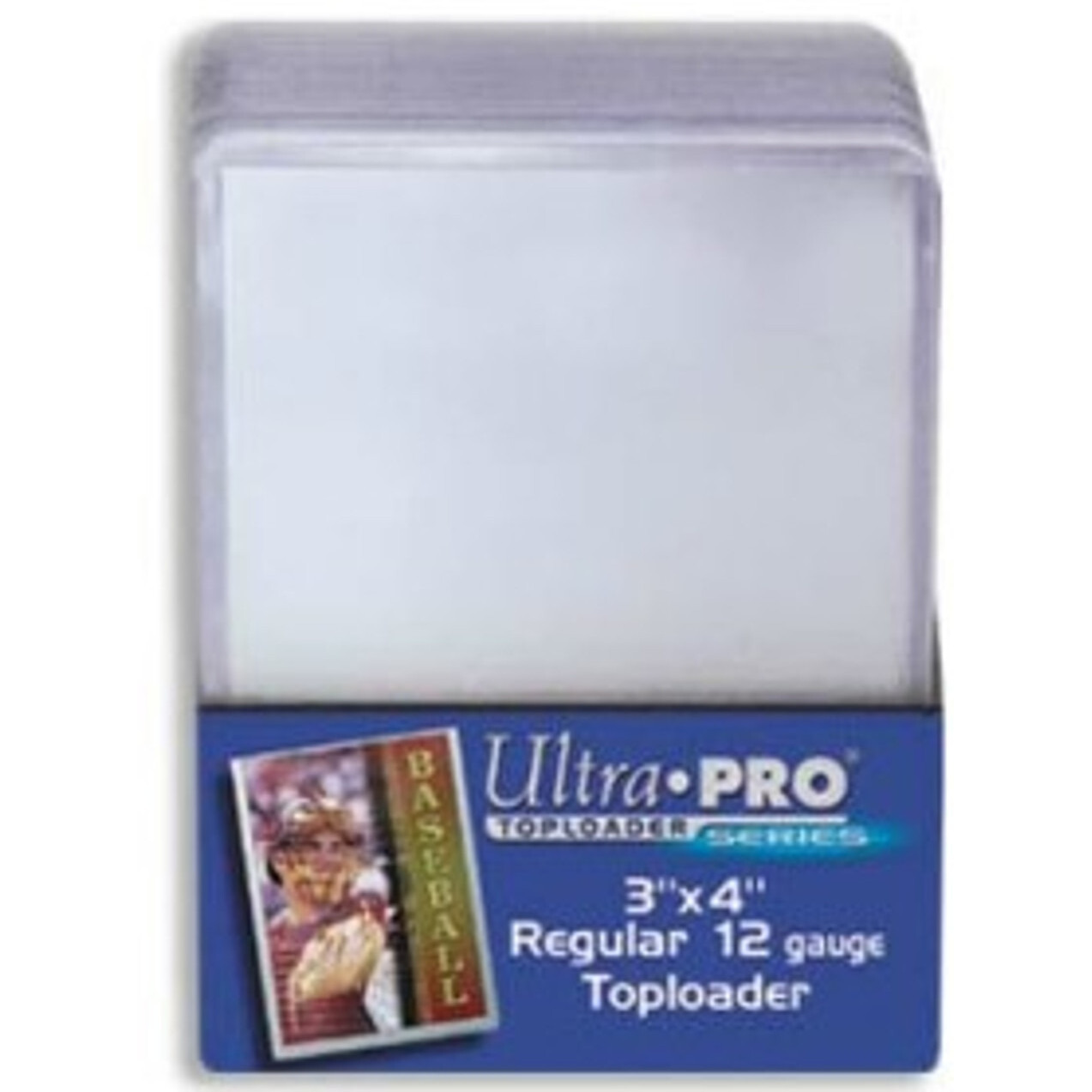 Toploader - 3x4 Clear Regular (25 per pack)