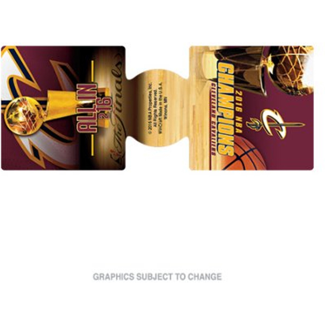 Cleveland Cavaliers Can Cooler 2016 Champions Design CO