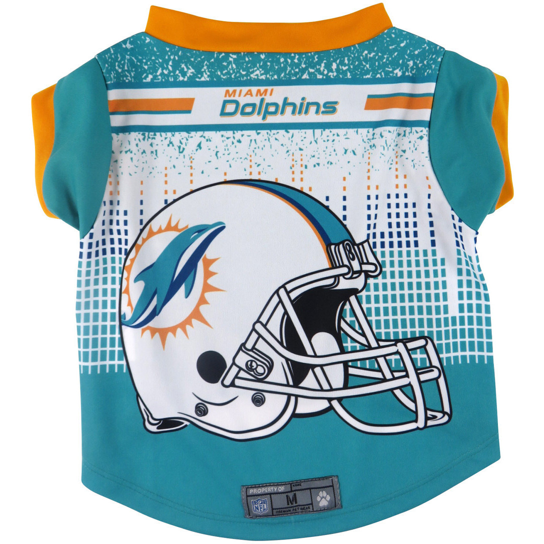 Miami Dolphins Pet Performance Tee Shirt Size XS