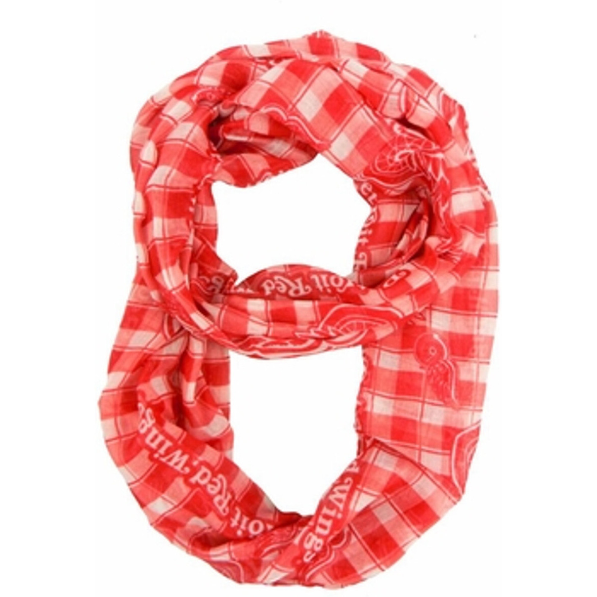 Detroit Red Wings Infinity Scarf - Plaid