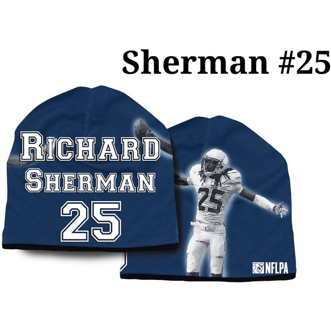 Seattle Seahawks Beanie Lightweight Richard Sherman Design CO