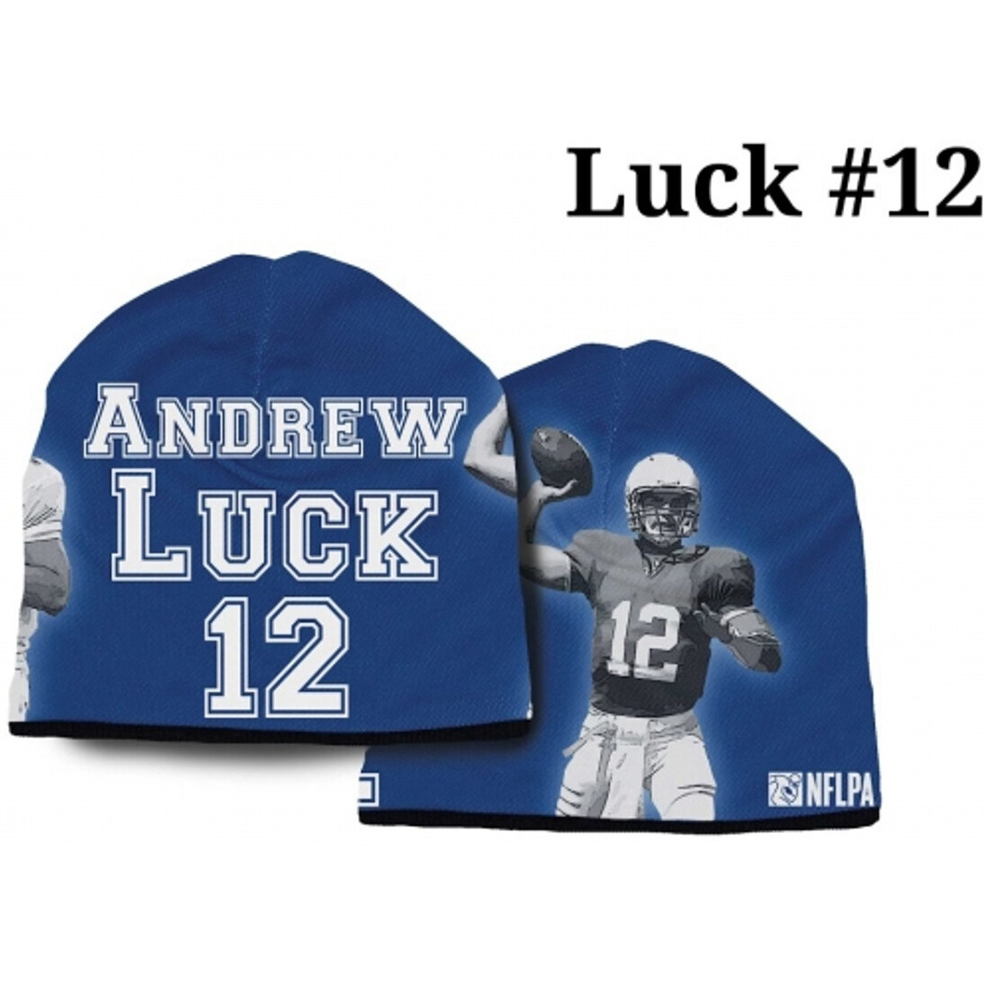 Indianapolis Colts Beanie Heavyweight Andrew Luck Design CO