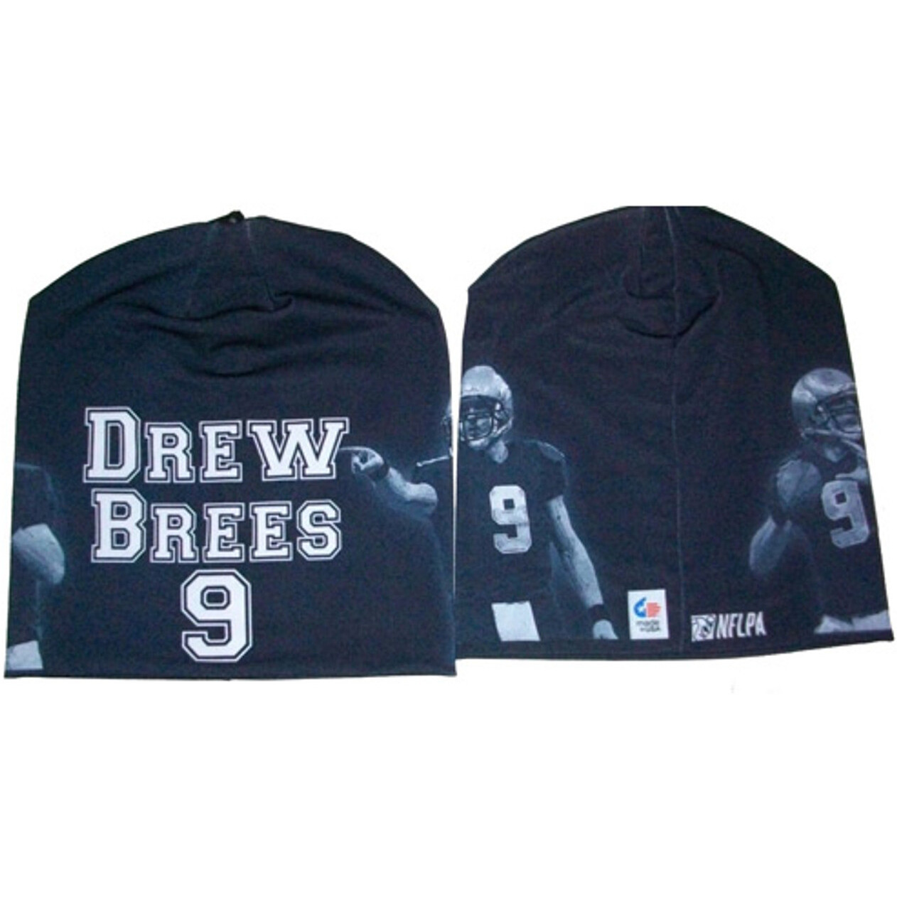 New Orleans Saints Beanie Lightweight Drew Brees Design