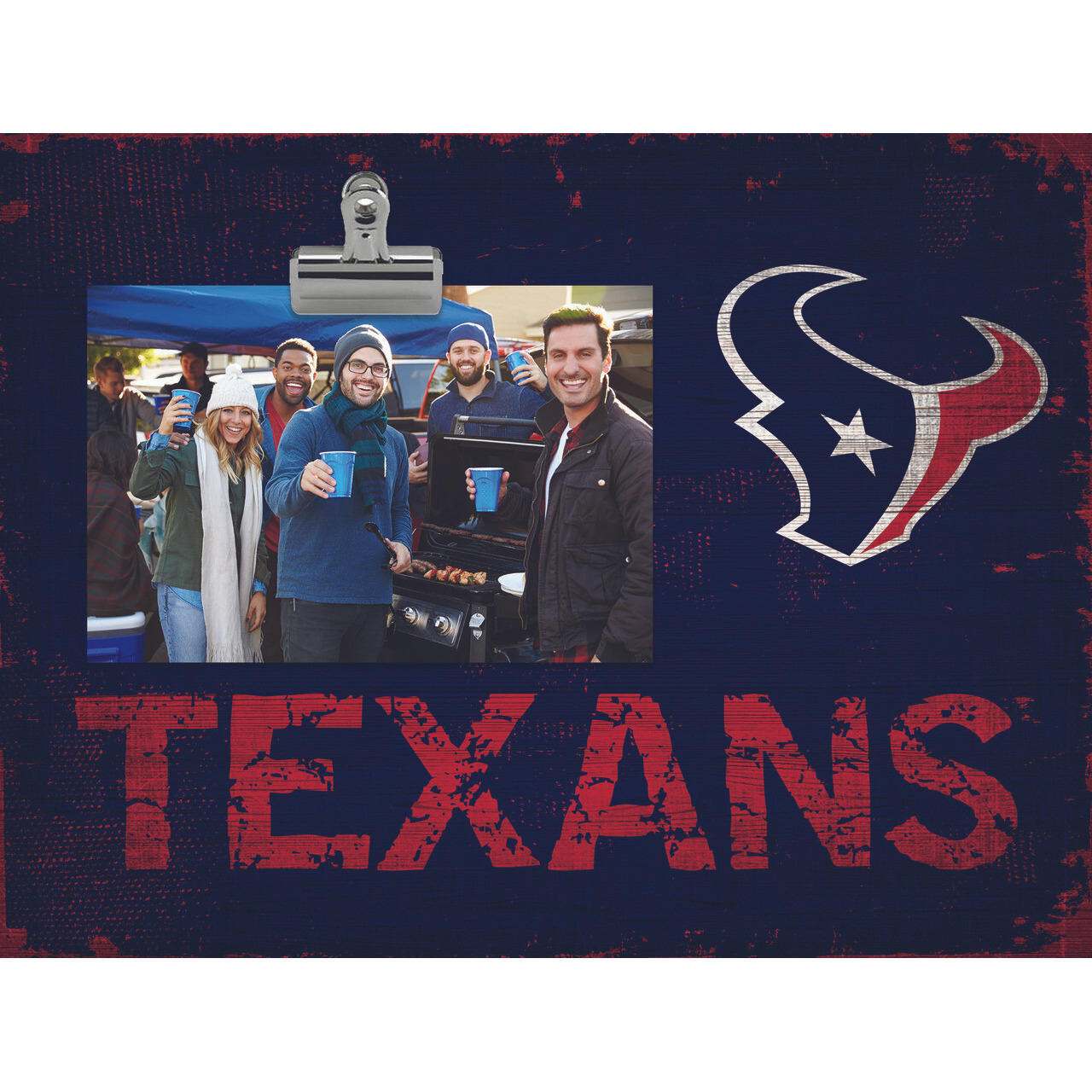 Houston Texans Clip Frame - Special Order