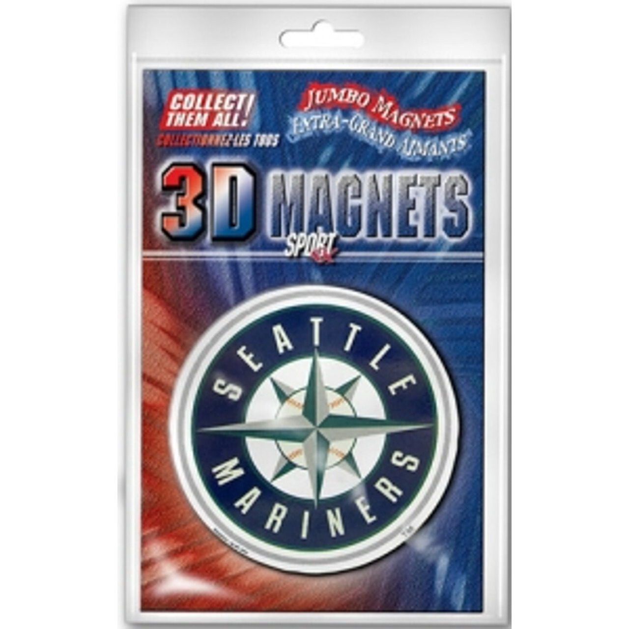 Seattle Mariners Magnet Jumbo 3D CO