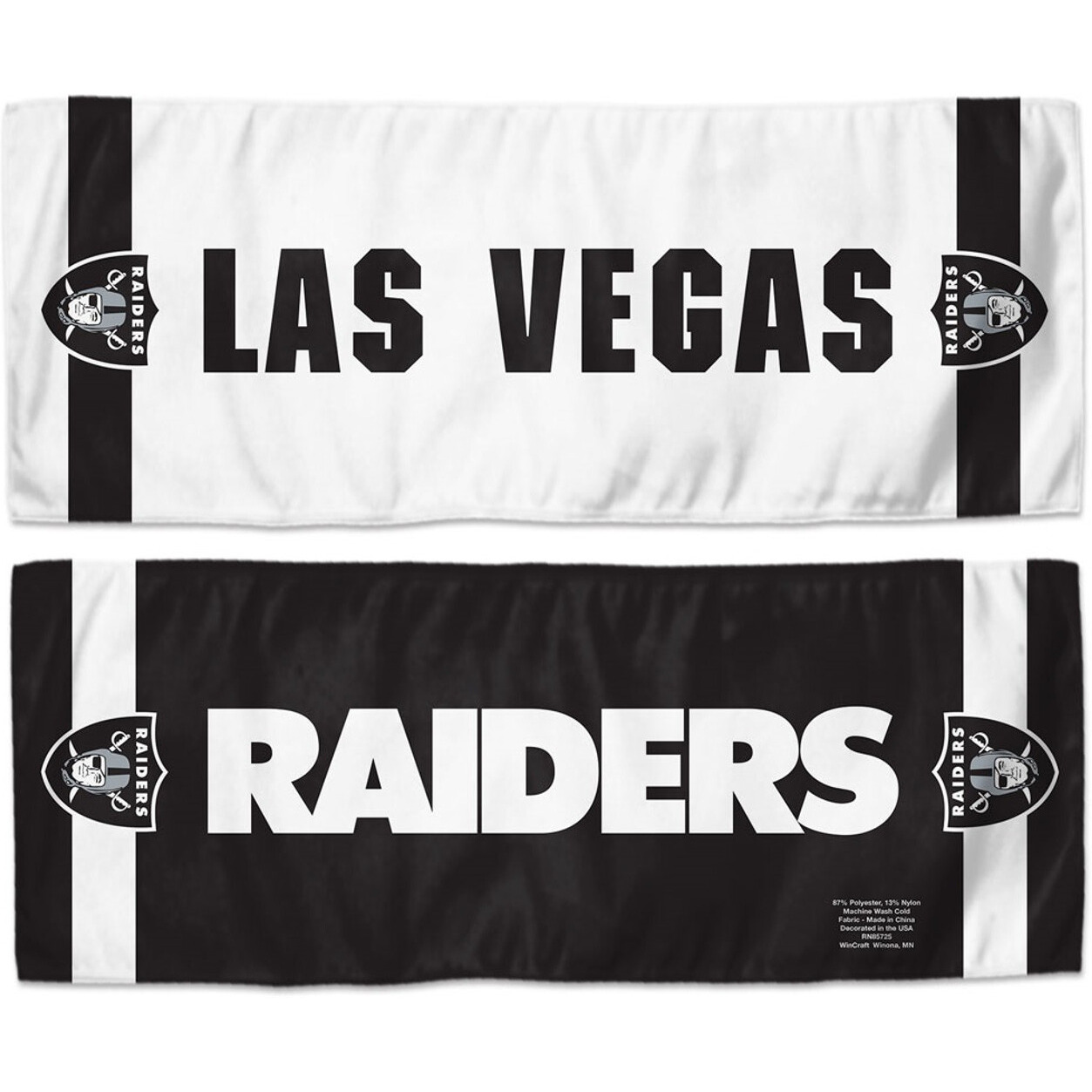 Las Vegas Raiders Cooling Towel 12x30