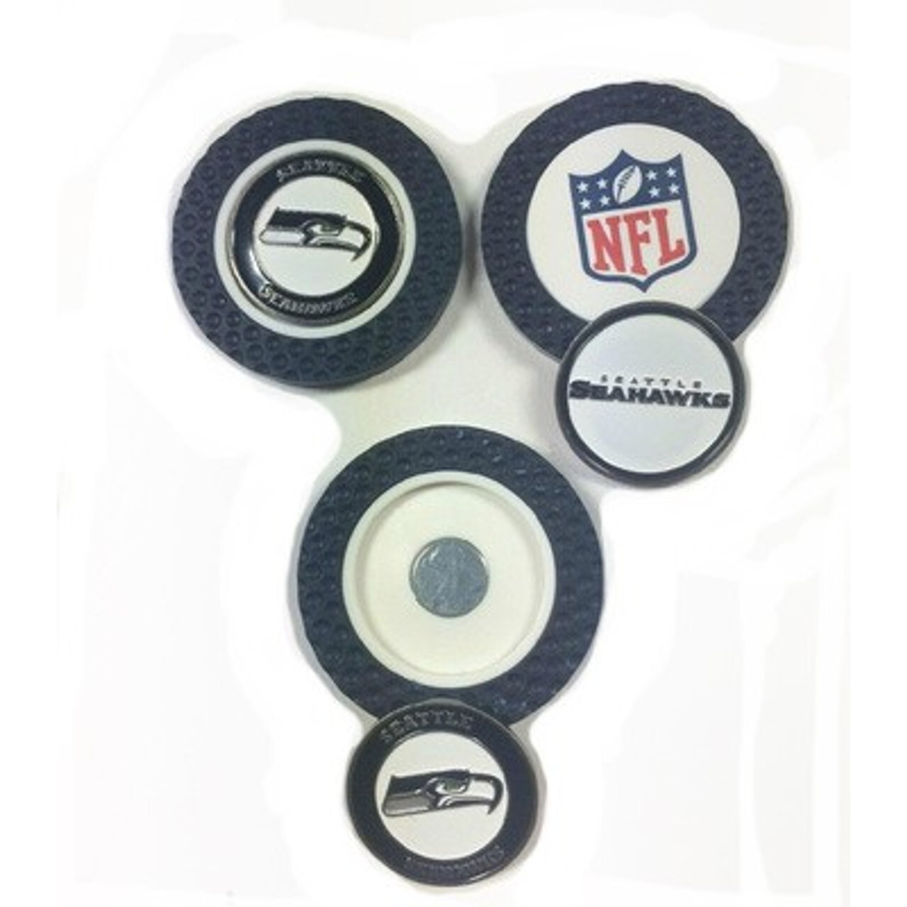 Seattle Seahawks Golf Chip with Marker