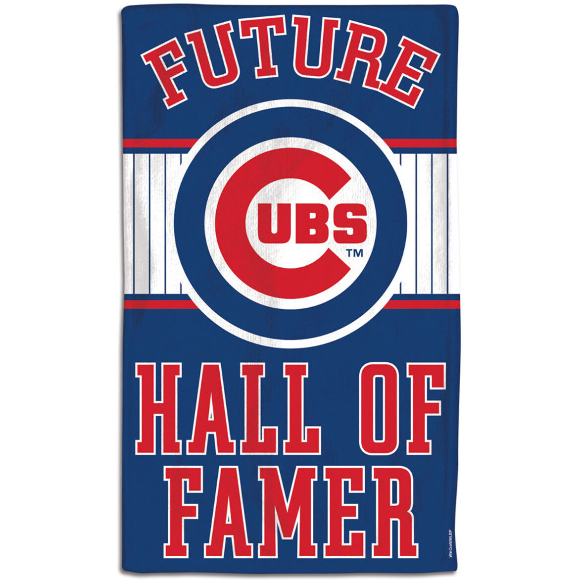 Chicago Cubs Baby Burp Cloth 10x17